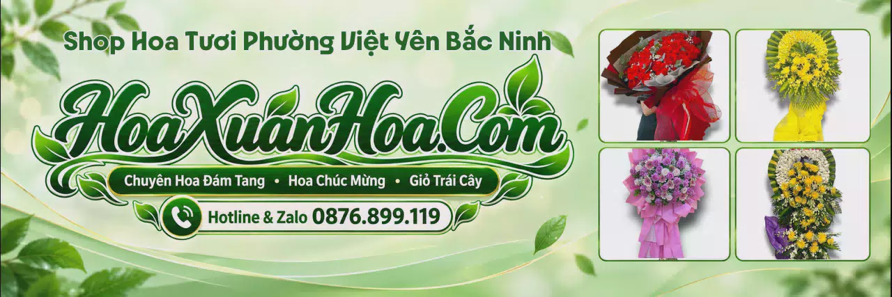 Ảnh bìa Tiệm Hoa Tươi Tại Phường Việt Yên Bắc Ninh - Tiệm Hoa Nhận Giao Tận Nơi