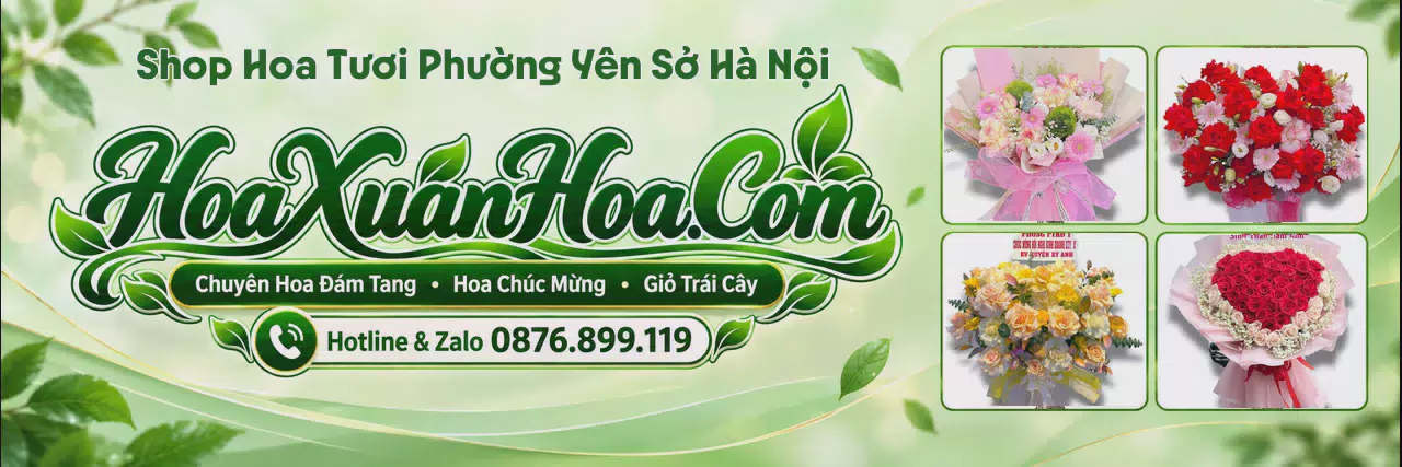 Ảnh bìa Shop Hoa Tươi Tại Phường Yên Sở Hà Nội - Shop Hoa Nhận Đơn Online