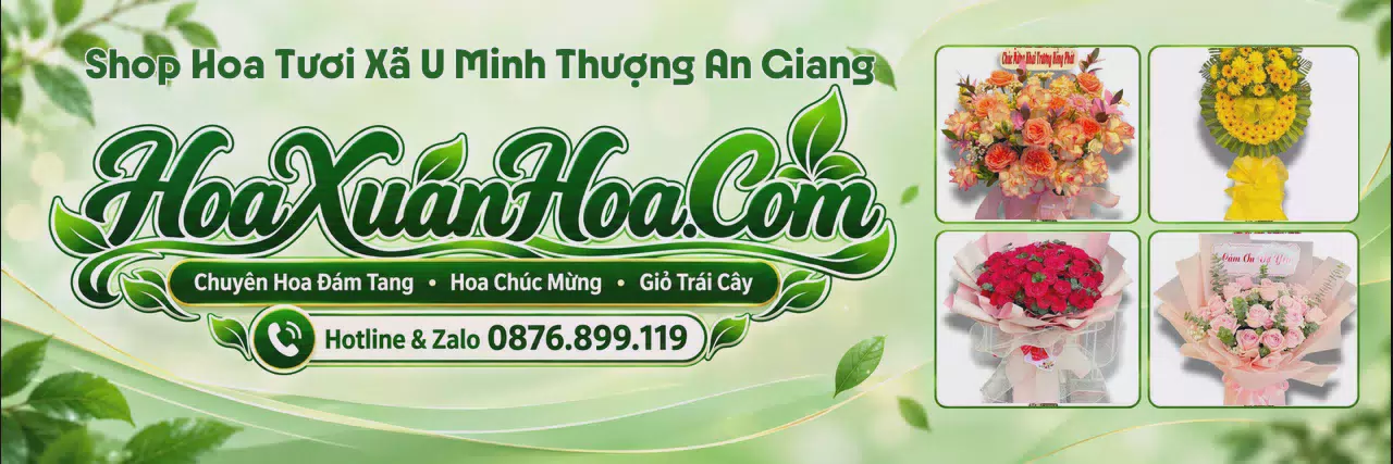 Ảnh bìa Tiệm Hoa Tươi Tại Xã U Minh Thượng An Giang - Tiệm Hoa Giao Hoa Tận Nhà