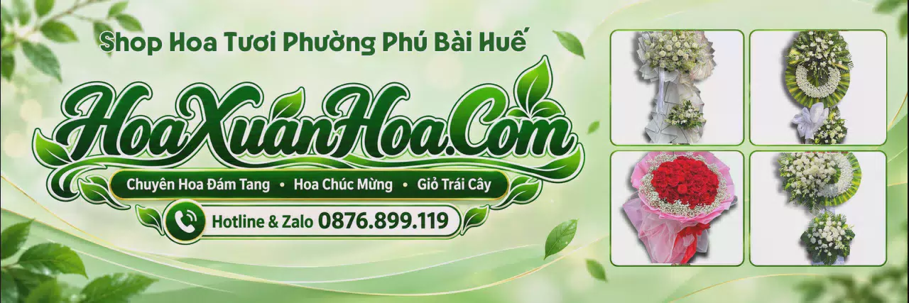 Ảnh bìa Shop Hoa Tươi Tại Phường Phú Bài Huế - Đặt Hoa Tươi Nhanh Chóng