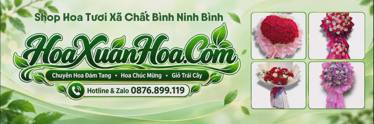 Ảnh bìa Shop Hoa Tươi Tại Xã Chất Bình Ninh Bình - Shop Hoa Online Uy Tín