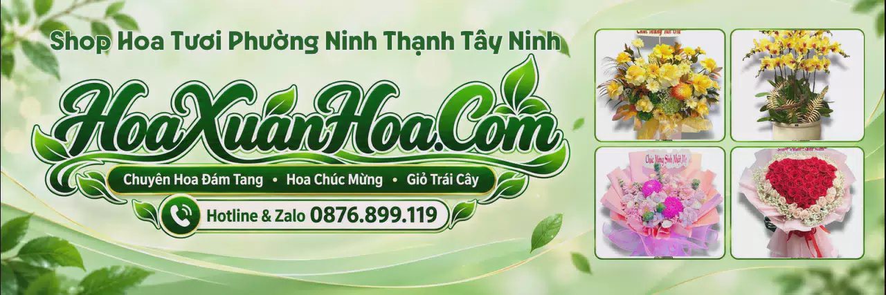 Ảnh bìa Tiệm Hoa Tươi Tại Phường Ninh Thạnh Tây Ninh - Shop Hoa Nhận Đơn Online