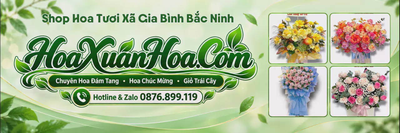 Ảnh bìa Shop Hoa Tươi Tại Xã Gia Bình Bắc Ninh - Đặt Hoa Online Giao Tận Nhà
