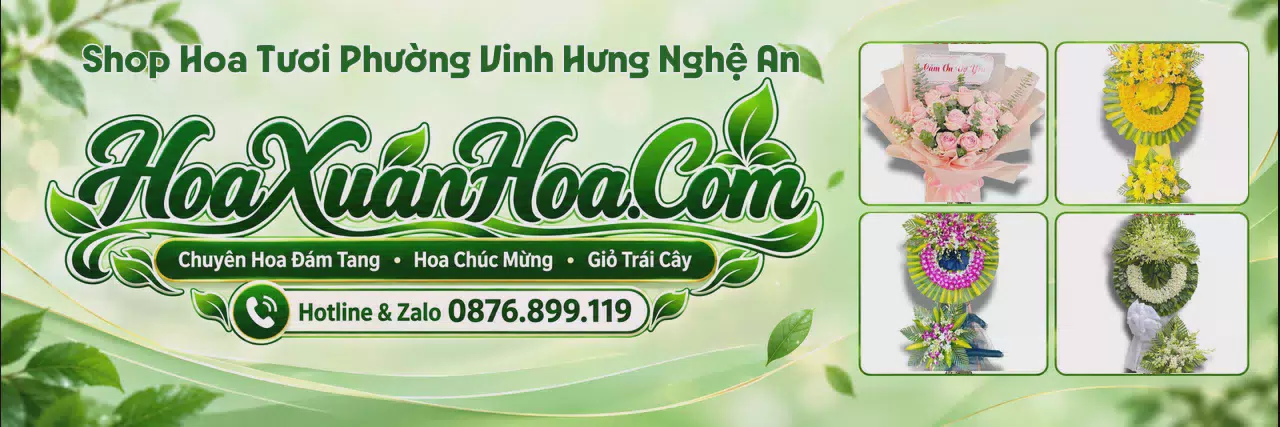 Ảnh bìa Tiệm Hoa Tươi Tại Phường Vinh Hưng Nghệ An - Shop Hoa Tươi Giao Trong Ngày