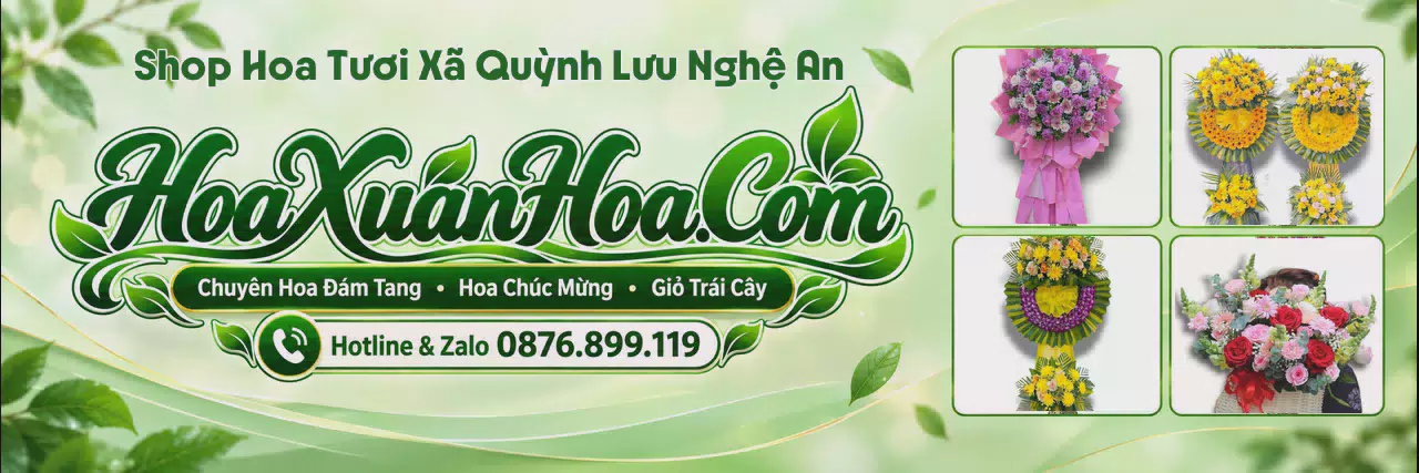 Ảnh bìa Tiệm Hoa Tươi Tại Xã Quỳnh Lưu Nghệ An - Đặt Hoa Online Giao Nhanh