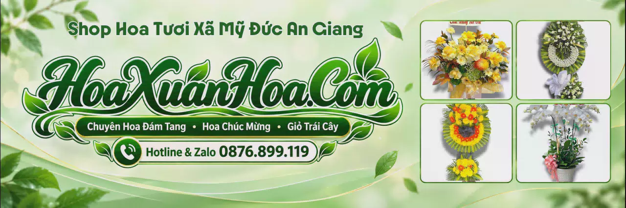 Ảnh bìa Tiệm Hoa Tươi Tại Xã Mỹ Đức An Giang - Đặt Hoa Nhanh Trong Ngày