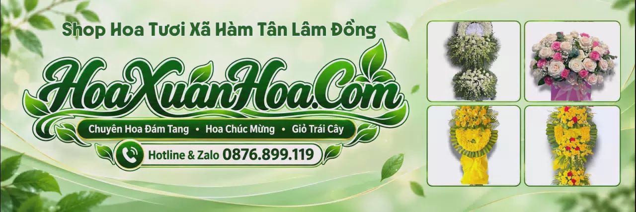 Ảnh bìa Shop Bán Hoa Tươi Tại Xã Hàm Tân Lâm Đồng - Đặt Hoa Tươi Online