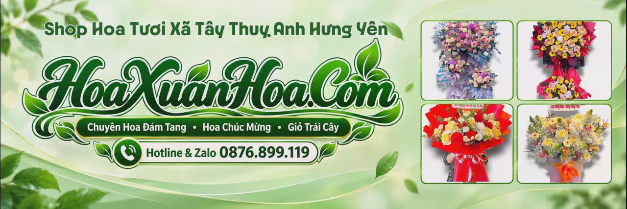 Ảnh bìa Shop Hoa Tươi Tại Xã Tây Thuỵ Anh Hưng Yên - Đặt Hoa Online Tiện Lợi
