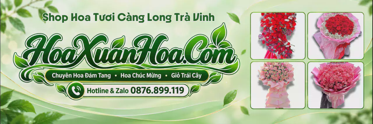 Ảnh bìa Tiệm Hoa Tươi Tại Càng Long Trà Vinh - Dịch Vụ Giao Hoa Tận Nơi