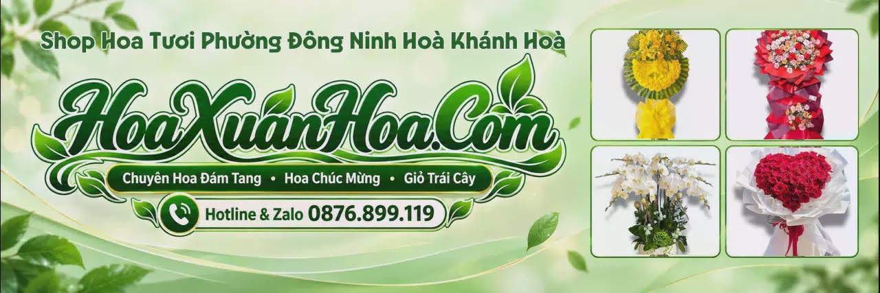 Ảnh bìa Tiệm Hoa Tươi Tại Phường Đông Ninh Hoà Khánh Hoà - Dịch Vụ Hoa Tươi Tận Nơi