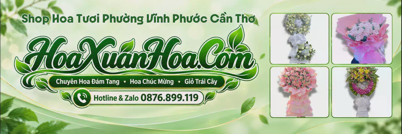 Ảnh bìa Shop Bán Hoa Tươi Tại Phường Vĩnh Phước Cần Thơ - Đặt Hoa Tươi Trực Tuyến