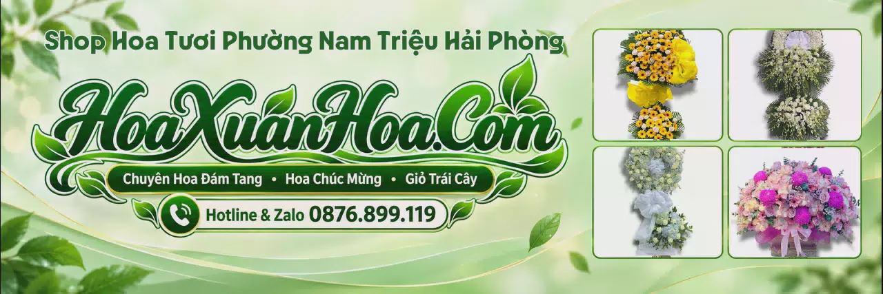 Ảnh bìa Tiệm Hoa Tươi Tại Phường Nam Triệu Hải Phòng - Đặt Hoa Online Giao Nhanh