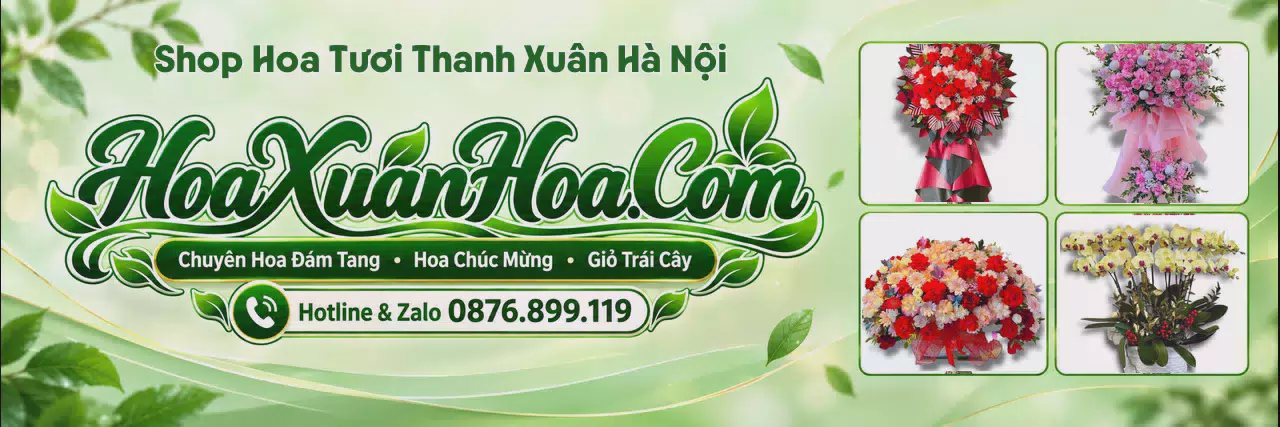 Ảnh bìa Tiệm Hoa Tươi Tại Thanh Xuân Hà Nội - Dịch Vụ Hoa Tươi Tận Nơi