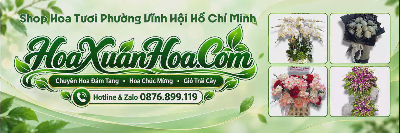 Ảnh bìa Tiệm Hoa Tươi Tại Phường Vĩnh Hội Hồ Chí Minh - Tiệm Hoa Nhận Giao Tận Nơi