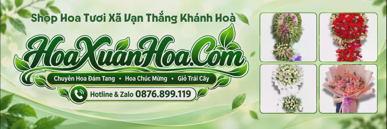 Ảnh bìa Shop Hoa Tươi Tại Xã Vạn Thắng Khánh Hoà - Đặt Hoa Online Tiện Lợi
