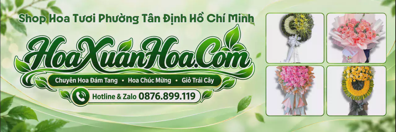 Ảnh bìa Đặt Hoa Tươi Tại Phường Tân Định Hồ Chí Minh - Đặt Hoa Online Tiện Lợi