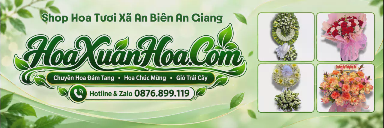 Ảnh bìa Tiệm Hoa Tươi Tại Xã An Biên An Giang - Tiệm Hoa Giao Nhanh