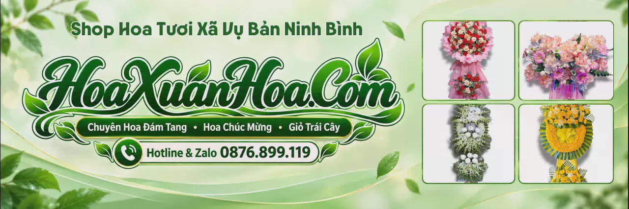 Ảnh bìa Tiệm Hoa Tươi Tại Xã Vụ Bản Ninh Bình - Đặt Hoa Online Giao Nhanh