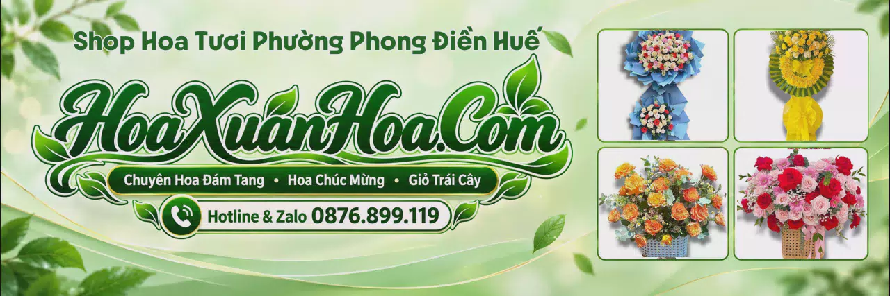 Ảnh bìa Đặt Hoa Tươi Tại Phường Phong Điền Huế - Giao Hoa Tận Nơi