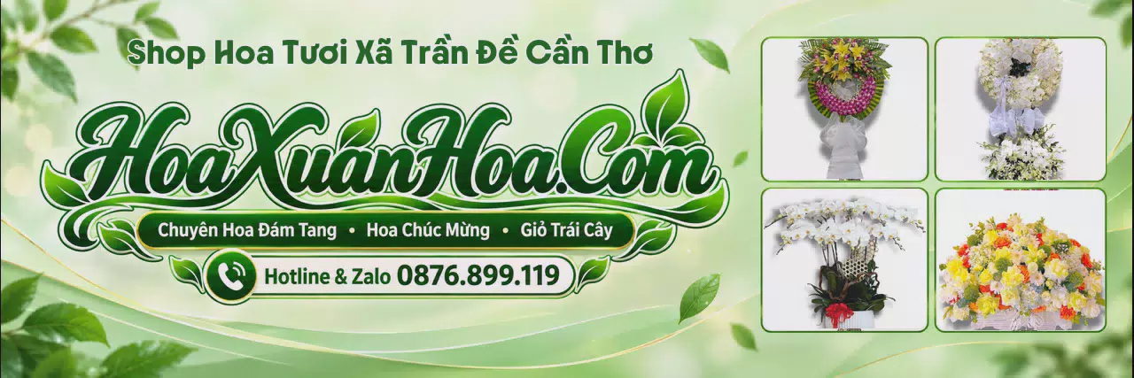 Ảnh bìa Tiệm Hoa Tươi Tại Xã Trần Đề Cần Thơ - Đặt Hoa Tươi Trực Tuyến