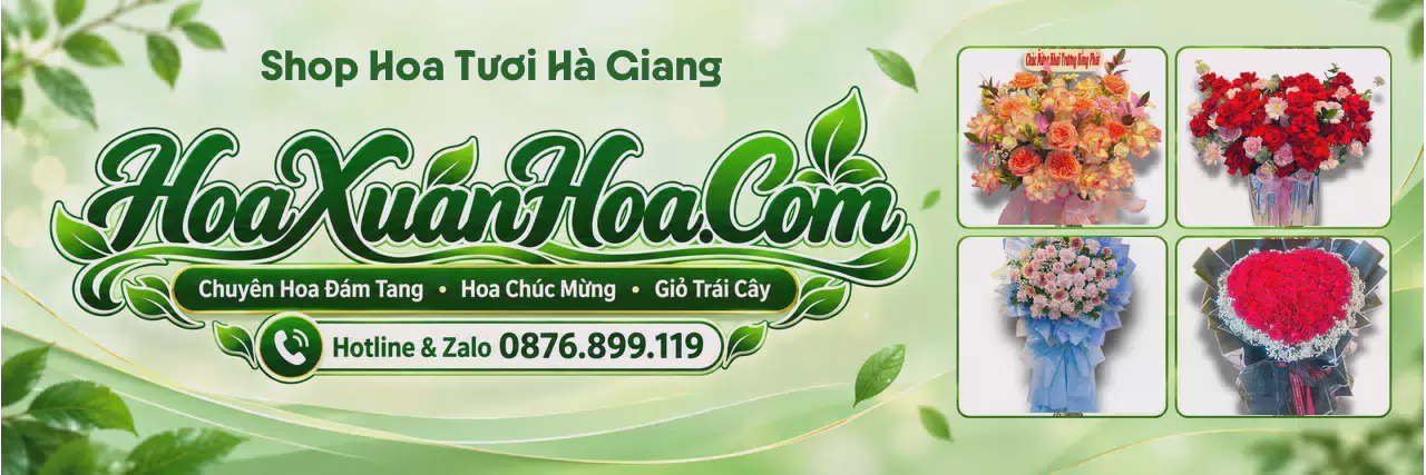 Ảnh bìa Tiệm Hoa Tươi Tại Hà Giang - Đặt Hoa Tươi Trực Tuyến