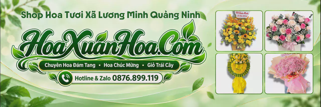 Ảnh bìa Cửa Hàng Bán Hoa Tươi Tại Xã Lương Minh Quảng Ninh - Shop Hoa Giao Nhanh Trong Ngày