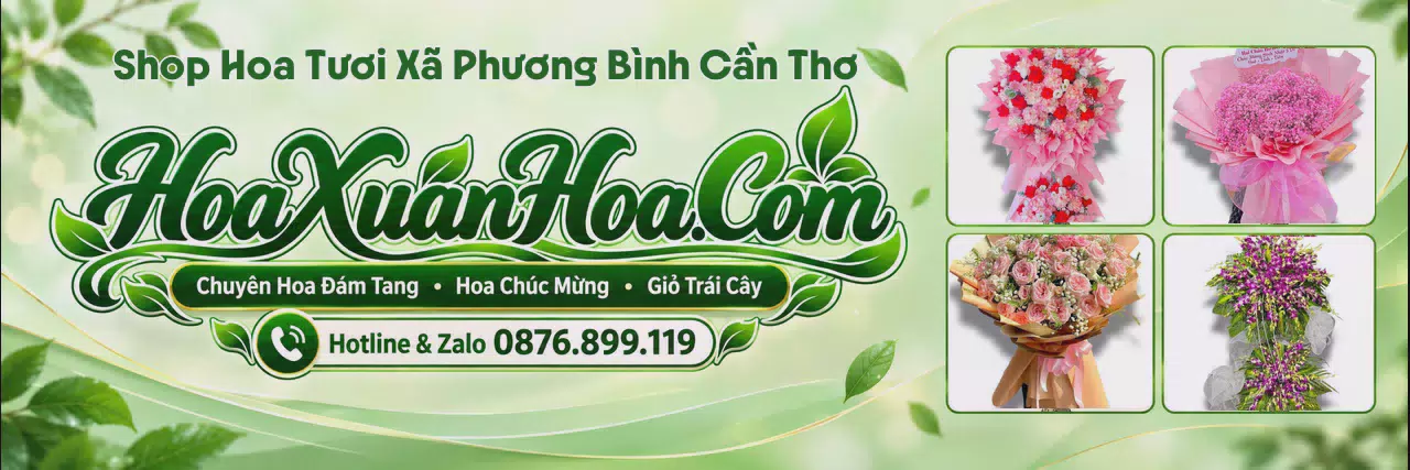 Ảnh bìa Tiệm Hoa Tươi Tại Xã Phương Bình Cần Thơ - Shop Hoa Tươi Đặt Trực Tuyến