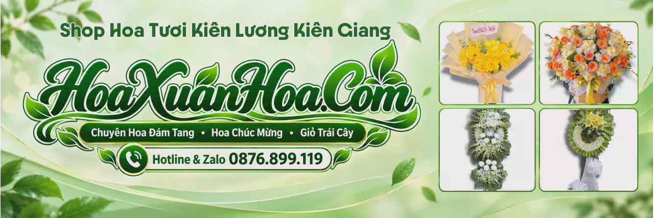 Ảnh bìa Đặt Hoa Tươi Tại Kiên Lương Kiên Giang - Dịch Vụ Giao Hoa Tận Nơi