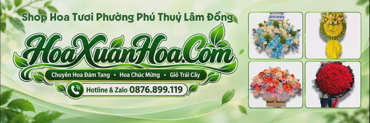 Ảnh bìa Shop Hoa Tươi Tại Phường Phú Thuỷ Lâm Đồng - Tiệm Hoa Tươi Giao Tận Nhà