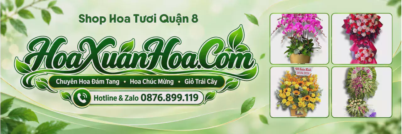Ảnh bìa Shop Hoa Tươi Tại Quận 8 - Shop Hoa Tươi Đặt Trực Tuyến