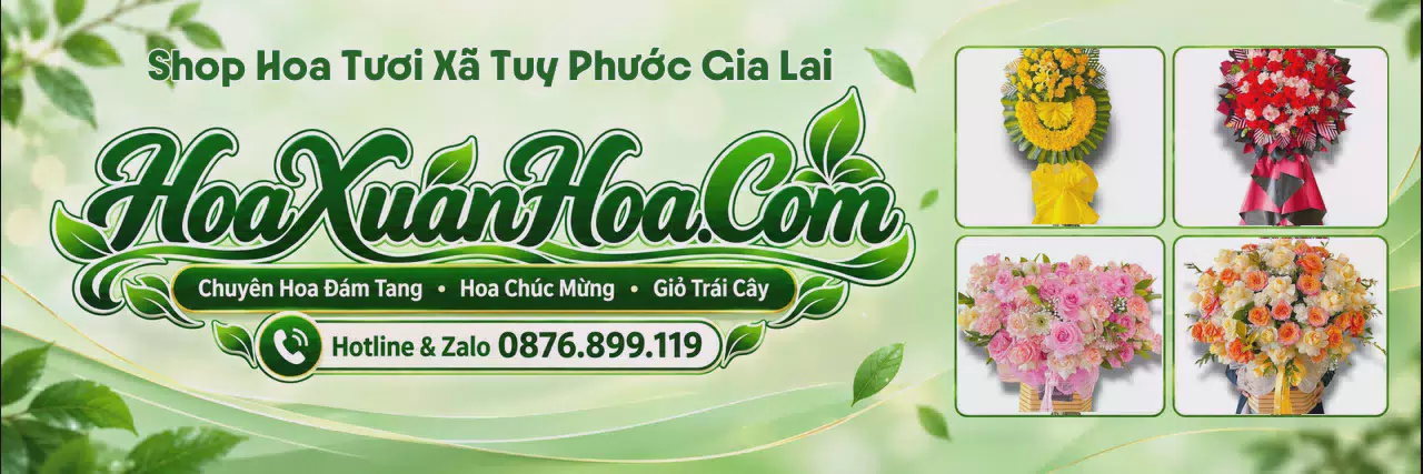 Ảnh bìa Shop Bán Hoa Tươi Tại Xã Tuy Phước Gia Lai - Dịch Vụ Hoa Tươi Tận Nơi