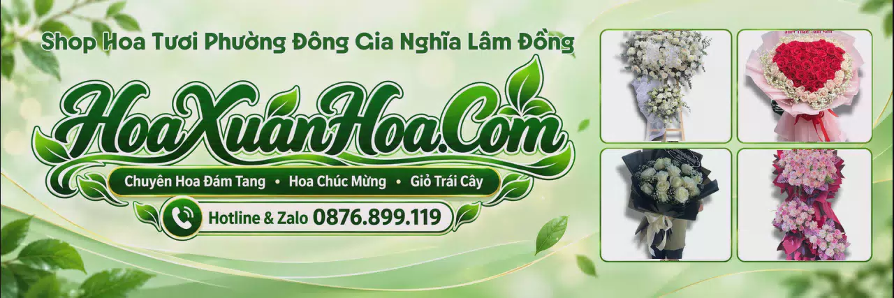 Ảnh bìa Tiệm Hoa Tươi Tại Phường Đông Gia Nghĩa Lâm Đồng - Nhận Đặt Hoa Online