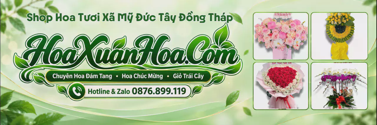 Ảnh bìa Tiệm Hoa Tươi Tại Xã Mỹ Đức Tây Đồng Tháp - Giao Hoa Nhanh Trong 2 Giờ