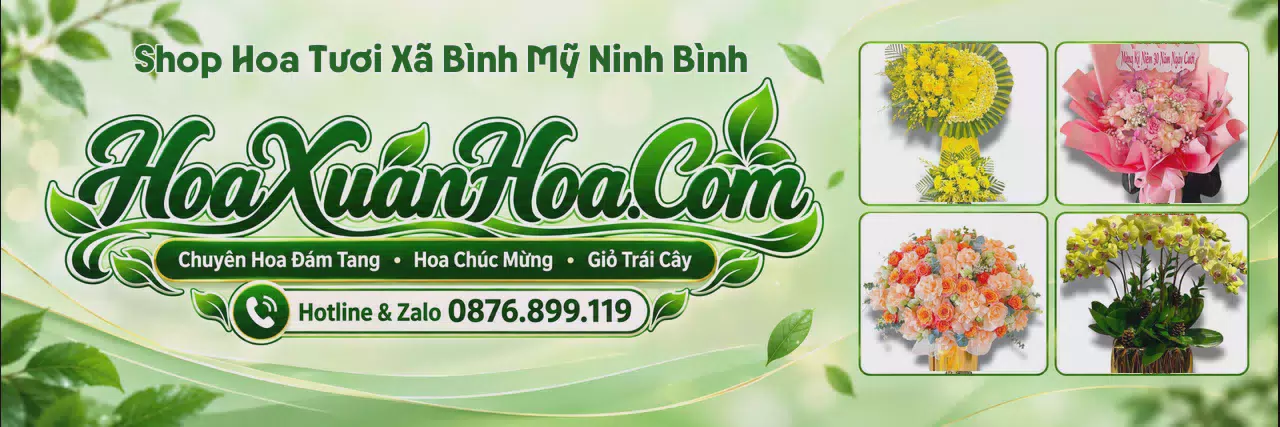 Ảnh bìa Shop Hoa Tươi Tại Xã Bình Mỹ Ninh Bình - Đặt Hoa Tươi Trực Tuyến