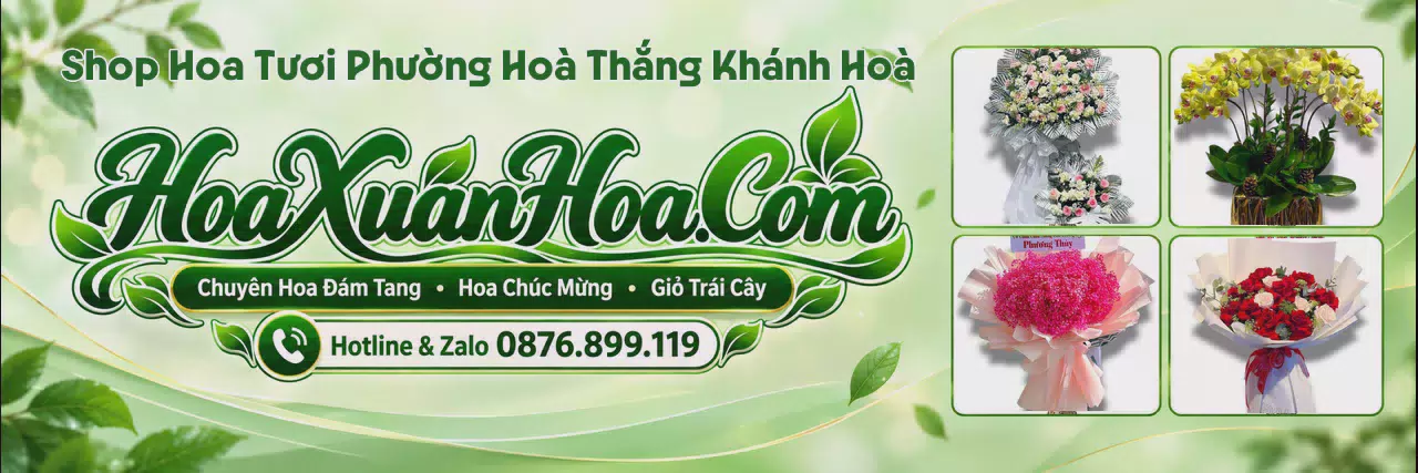 Ảnh bìa Cửa Hàng Hoa Tươi Tại Phường Hoà Thắng Khánh Hoà - Shop Hoa Tươi Giao Trong Ngày