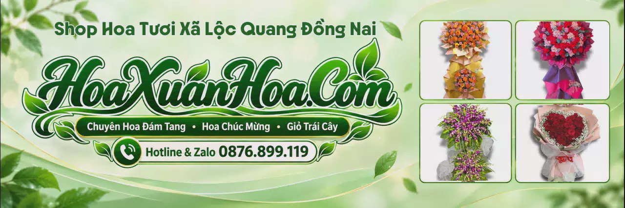 Ảnh bìa Tiệm Hoa Tươi Tại Xã Lộc Quang Đồng Nai - Shop Hoa Giao Tận Nhà