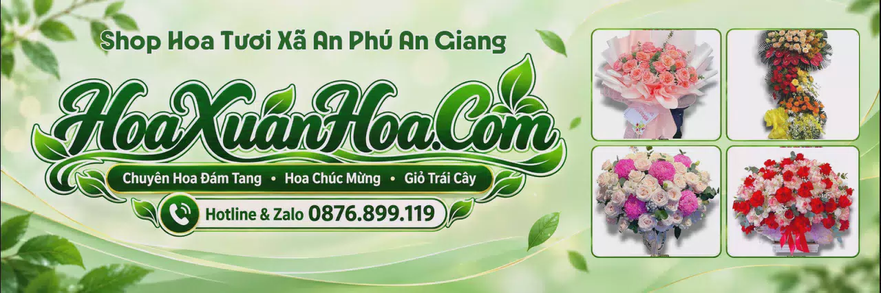 Ảnh bìa Shop Hoa Tươi Tại Xã An Phú An Giang - Tiệm Hoa Giao Nhanh