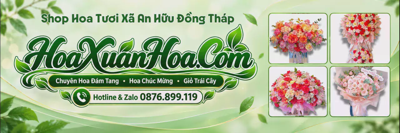 Ảnh bìa Tiệm Hoa Tươi Tại Xã An Hữu Đồng Tháp - Giao Hoa Nhanh Trong 2 Giờ