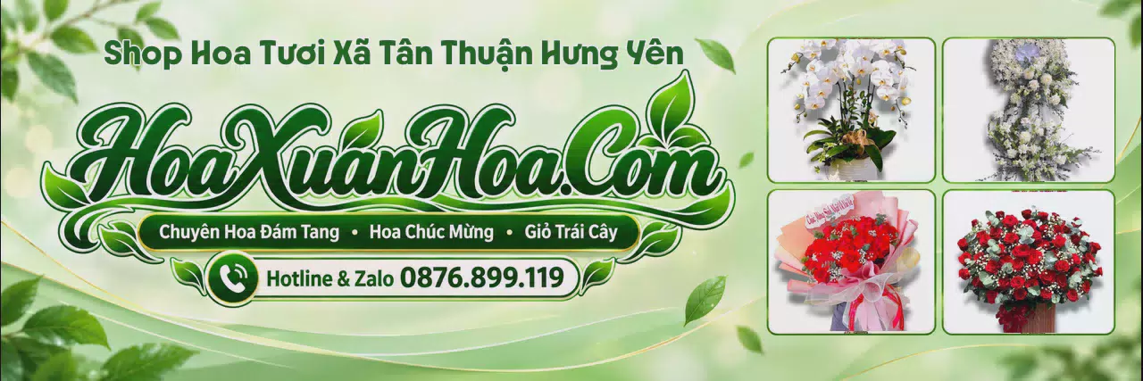 Ảnh bìa Tiệm Hoa Tươi Tại Xã Tân Thuận Hưng Yên - Tiệm Hoa Tươi Giao Nhanh
