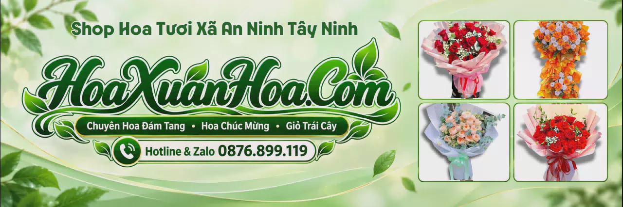 Ảnh bìa Tiệm Hoa Tươi Tại Xã An Ninh Tây Ninh - Dịch Vụ Giao Hoa Tận Nơi