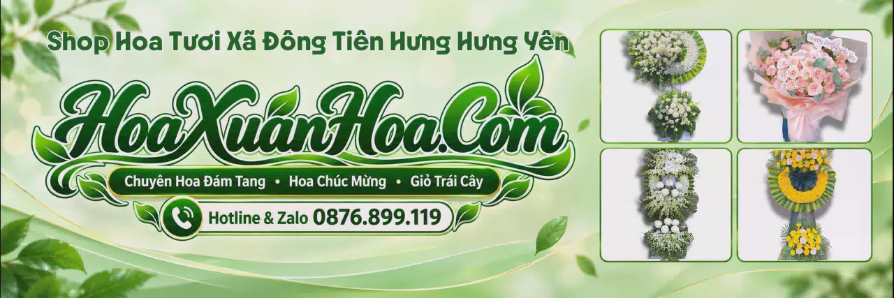 Ảnh bìa Shop Bán Hoa Tươi Tại Xã Đông Tiên Hưng Hưng Yên - Giao Hoa Nhanh Trong 2 Giờ