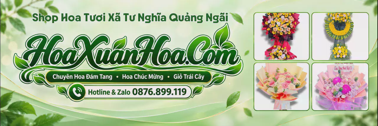 Ảnh bìa Shop Hoa Tươi Tại Xã Tư Nghĩa Quảng Ngãi - Dịch Vụ Hoa Tươi Giao Nhanh