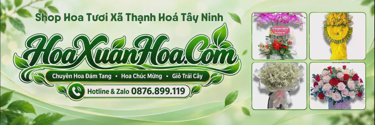 Ảnh bìa Shop Hoa Tươi Tại Xã Thạnh Hoá Tây Ninh - Đặt Hoa Online Tiện Lợi