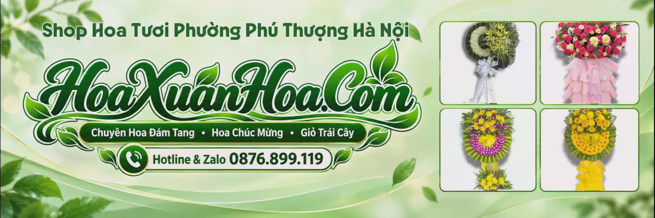 Ảnh bìa Tiệm Hoa Tươi Tại Phường Phú Thượng Hà Nội - Giao Hoa Nhanh Chóng