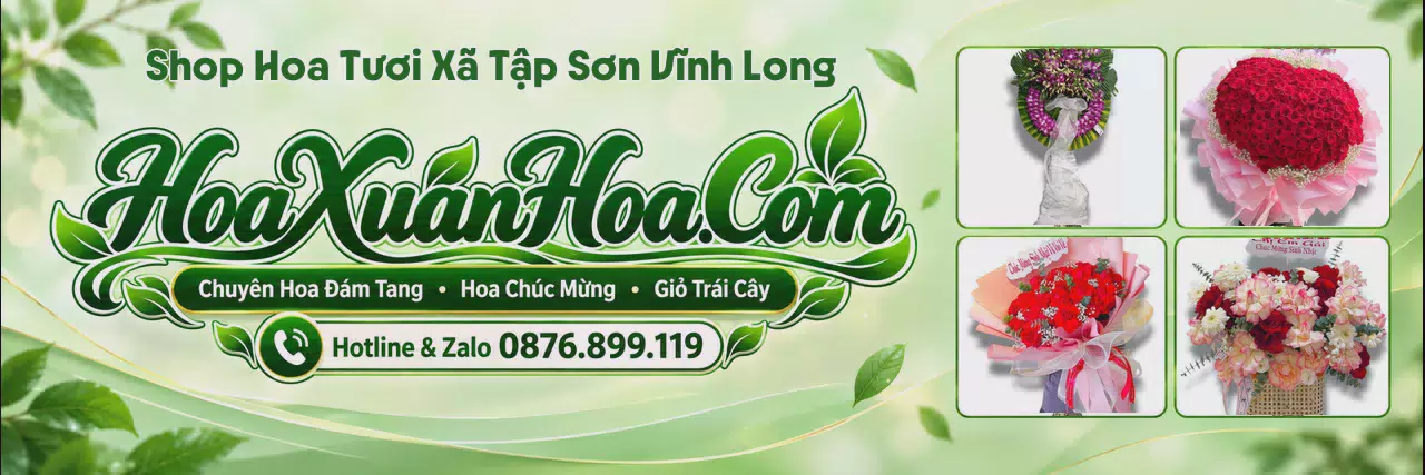 Ảnh bìa Cửa Hàng Hoa Tươi Tại Xã Tập Sơn Vĩnh Long - Đặt Hoa Tươi Nhanh Chóng