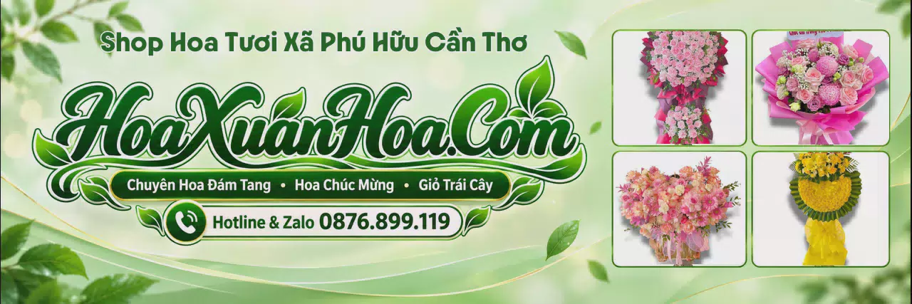 Ảnh bìa Shop Bán Hoa Tươi Tại Xã Phú Hữu Cần Thơ - Đặt Hoa Tươi Trực Tuyến
