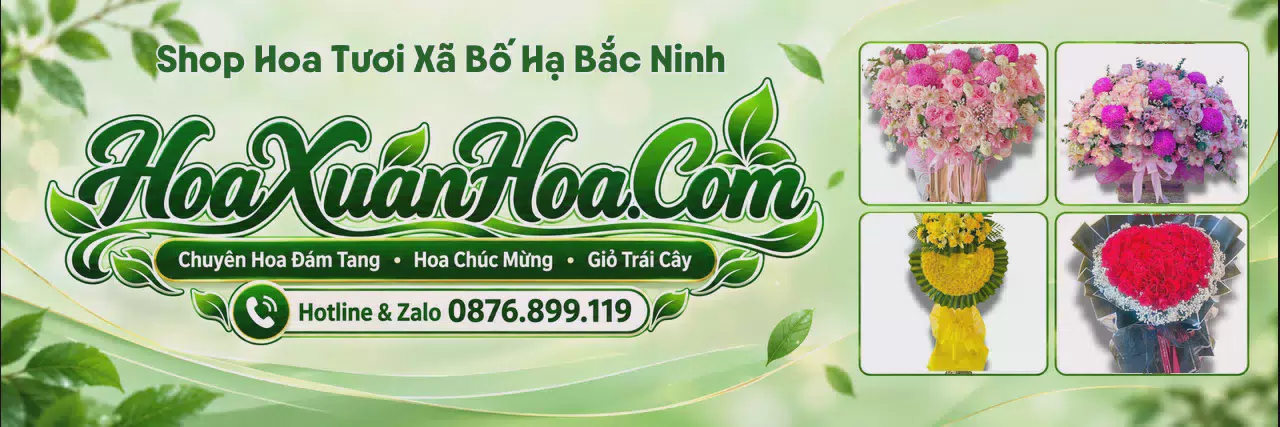 Ảnh bìa Shop Hoa Tươi Tại Xã Bố Hạ Bắc Ninh - Đặt Hoa Tươi Trực Tuyến