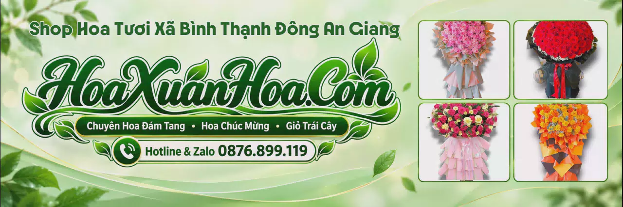 Ảnh bìa Shop Hoa Tươi Tại Xã Bình Thạnh Đông An Giang - Dịch Vụ Đặt Hoa Trực Tuyến