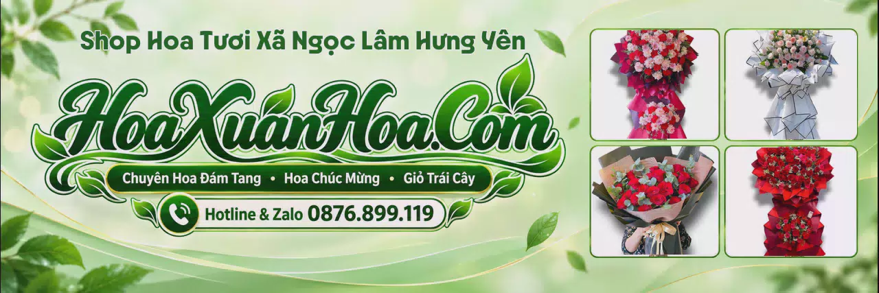 Ảnh bìa Đặt Hoa Tươi Tại Xã Ngọc Lâm Hưng Yên - Đặt Hoa Tươi Giao Tận Nơi