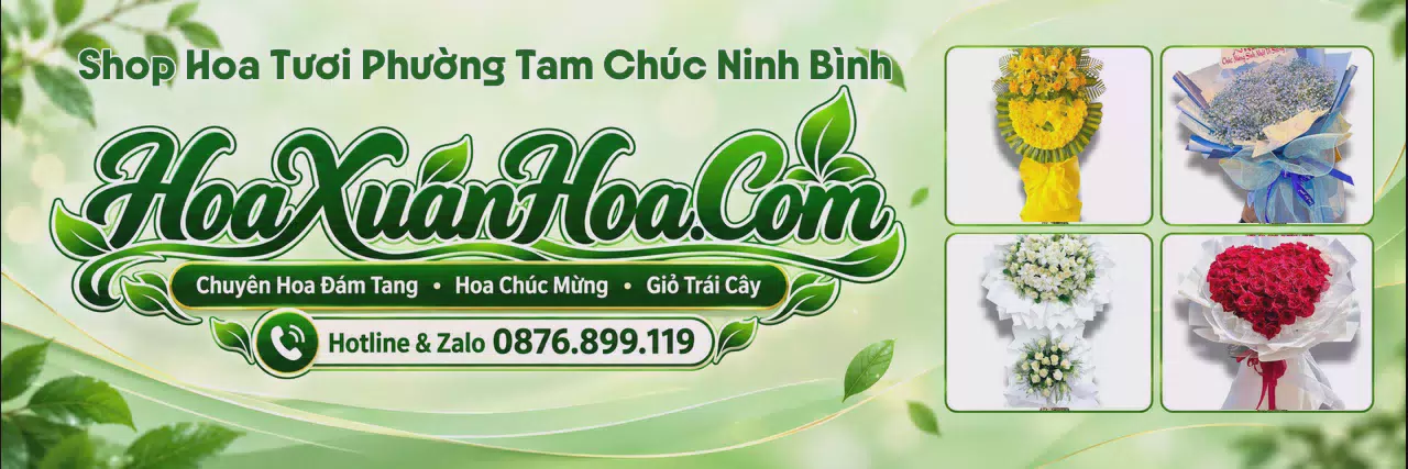 Ảnh bìa Shop Hoa Tươi Tại Phường Tam Chúc Ninh Bình - Đặt Hoa Tươi Nhanh Chóng